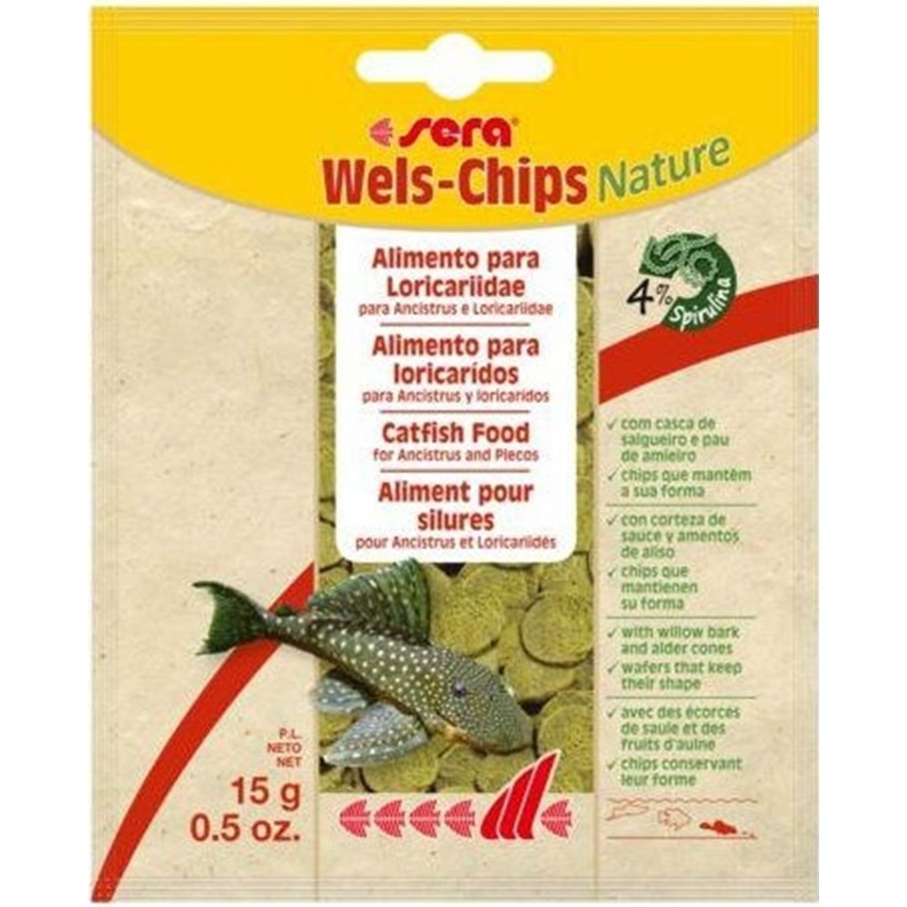 SERA WELS CHİPS VATOZ YEMİ 15 G