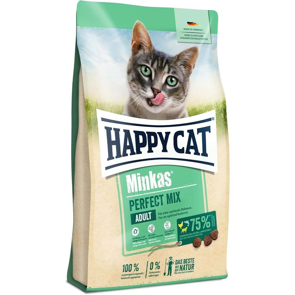 HAPPY CAT MİNKAS MİX 10KG