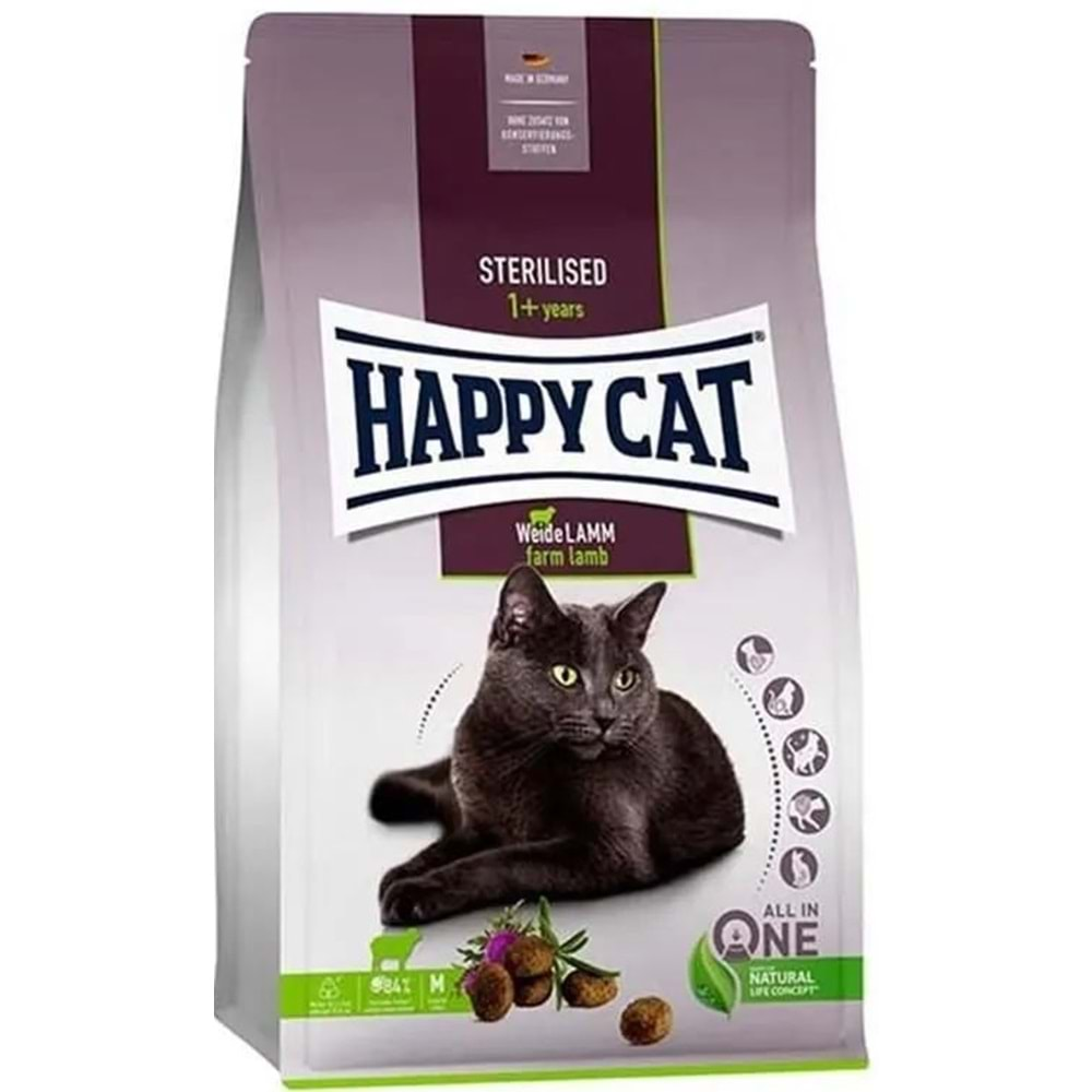 HAPPY CAT STERLİSED WEİDE LAMB 4KG