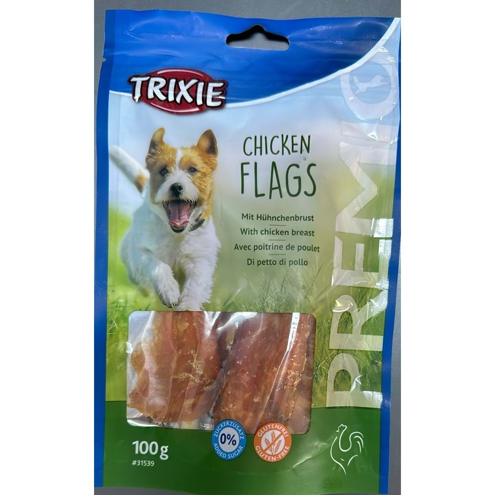 TRIXIE CHICKEN FLAGS ÖDÜL 100G