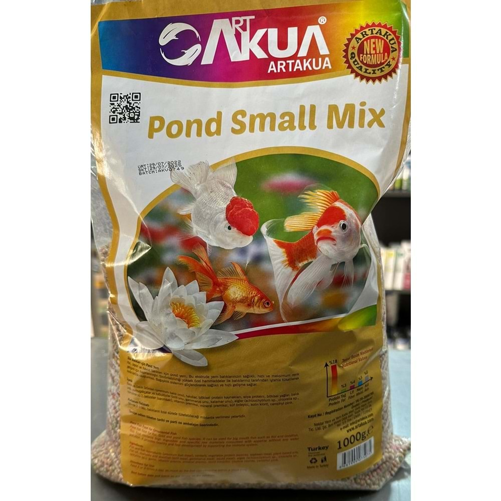 ARTAKUA POND SMALL MİX 1KG