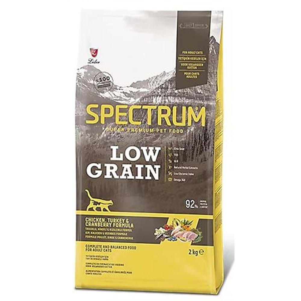 SPECTRUM LOWGRAIN ADULT CHICKEN 2KG