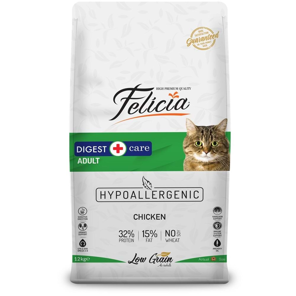 FELİCİA CAT DİGEST CHİCKEN 12KG