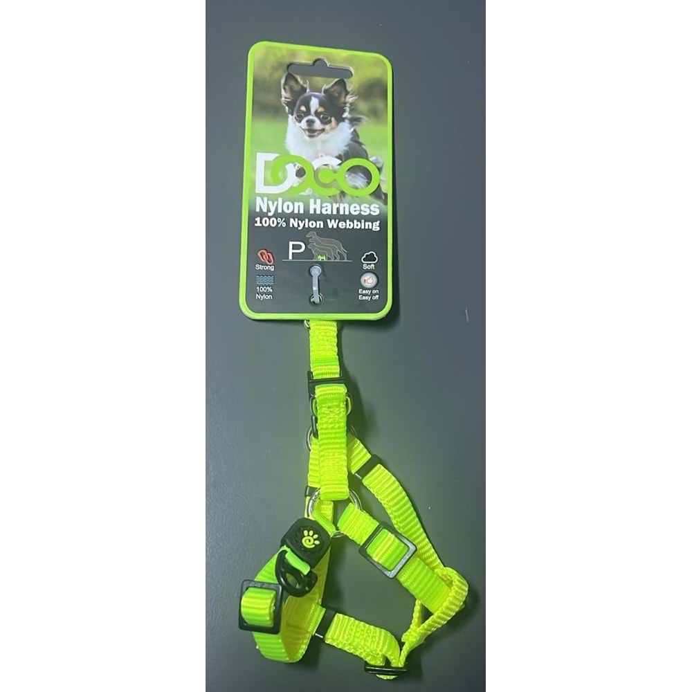 DOCO GÖĞÜSLÜK TASMA SARI (P)