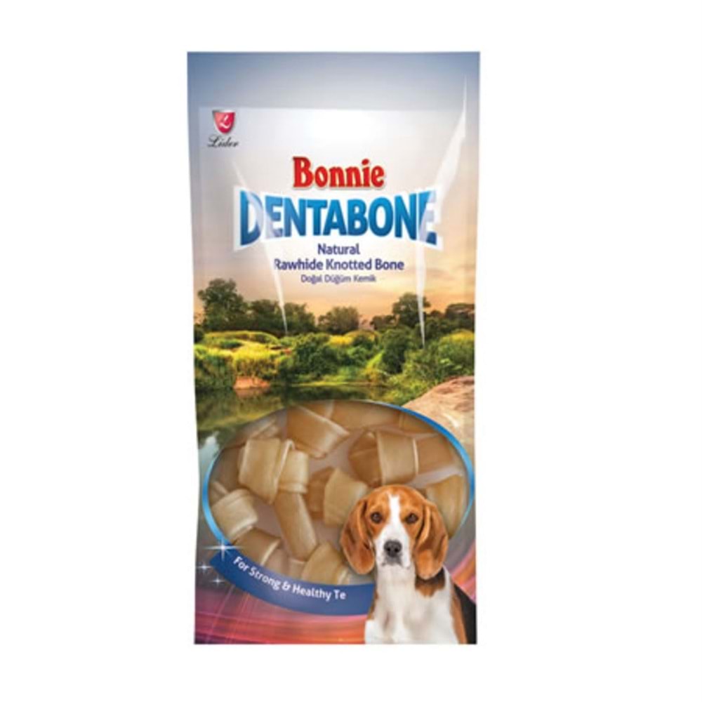 BONNIE NATUREL DÜĞÜMLÜ KEMİK 10LU