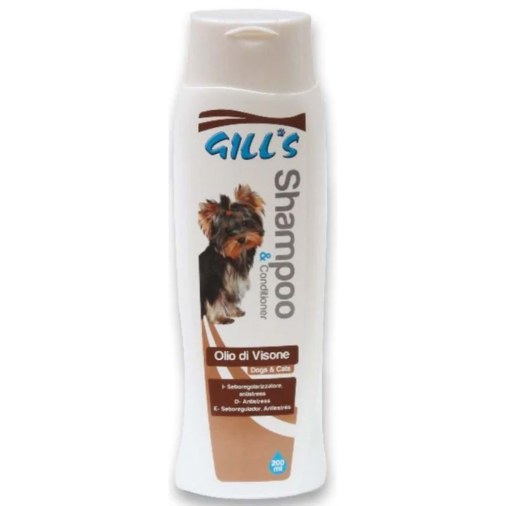 GILLS MINK OIL CONDITIONER SHAMPOO 200ML