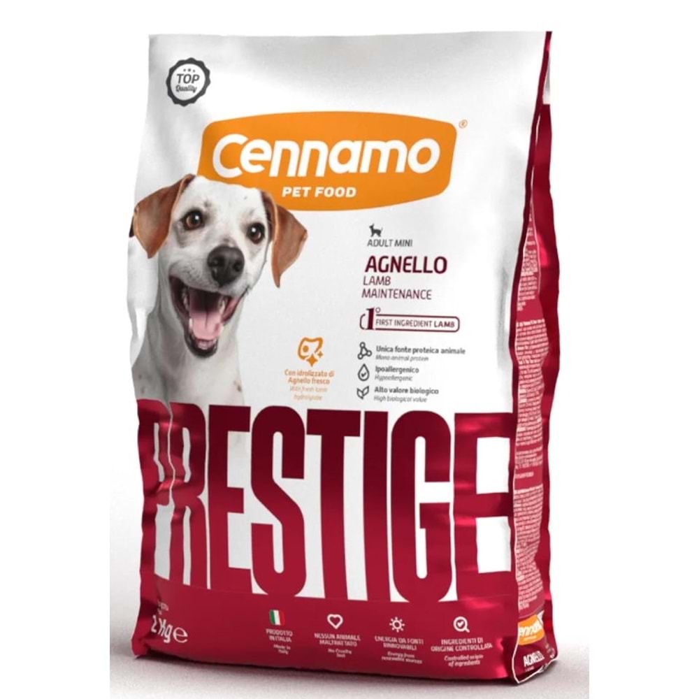 CENNAMO PRESTIGE MINI&MEDIUM ADULT LAMB 2KG