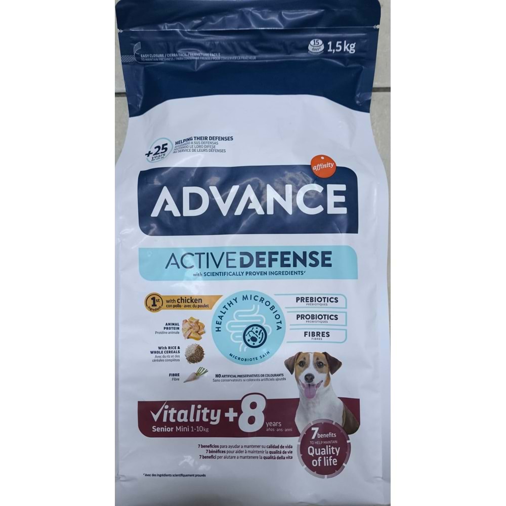 ADVANCE MINI SENIOR 1,5KG
