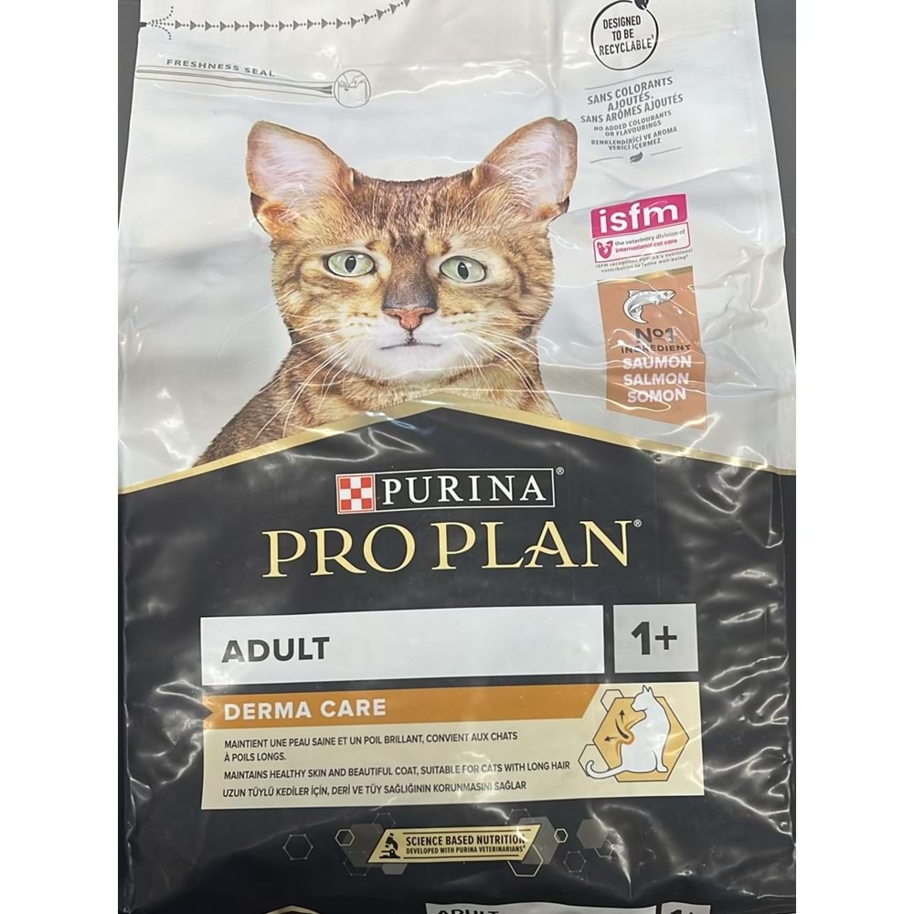 PROPLAN DERMA CARE CAT SALMON ADULT 3KG