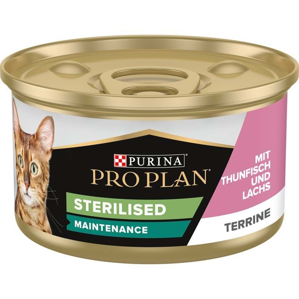 PROPLAN STERLISED MAİNTENANCE CAT SALMON 85G