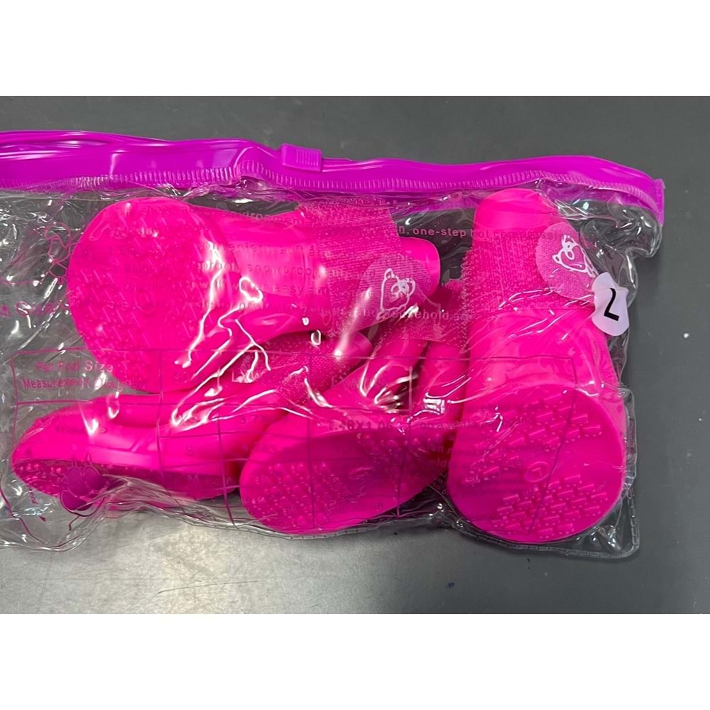 KÖPEK AYAKKABI PEMBE (L)