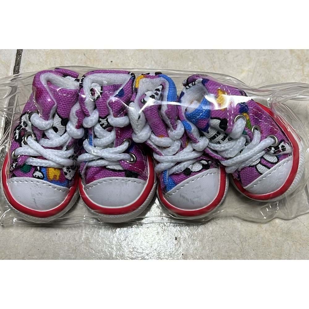 KÖPEK AYAKKABI CONVERSE MOR (M)