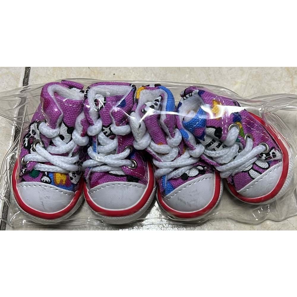 KÖPEK AYAKKABISI CONVERSE MOR (XL)
