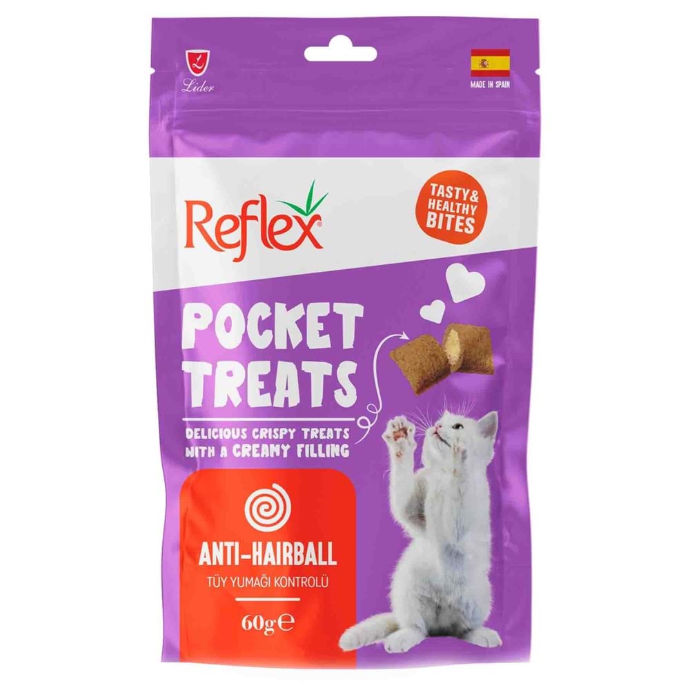 RFT041 REFLEX POCKET CAT ANTI HAIRBALL PEYNİRLİ 60G