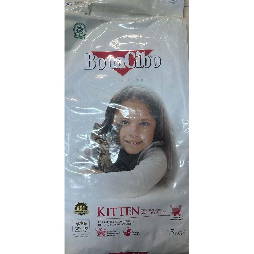 BONACIBO CHICKEN KİTTEN 15KG