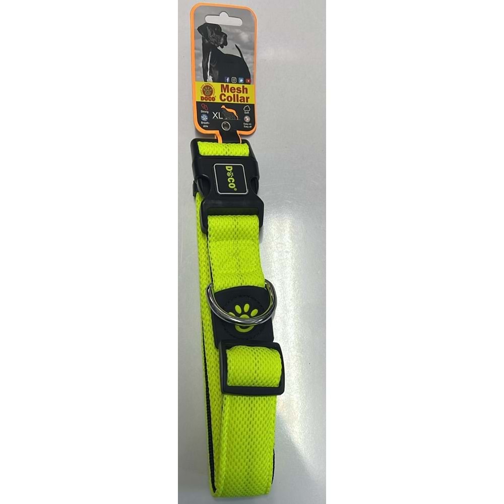 DOCO YUMUŞAK DOKU BOYUNLUK SARI(XL)
