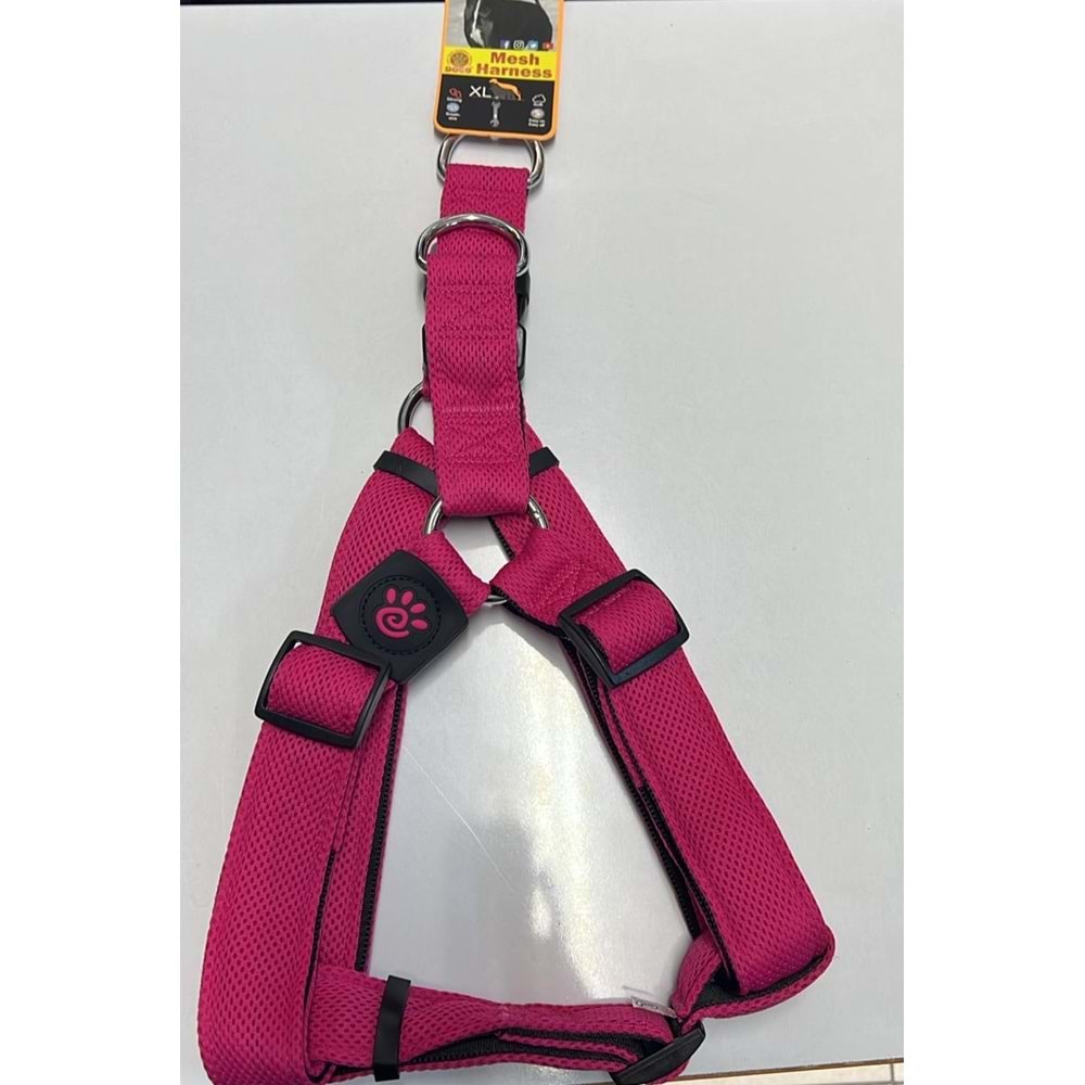 DOCO YUMUŞAK DOKU GÖĞÜSLÜK TASMA PEMBE(XL)