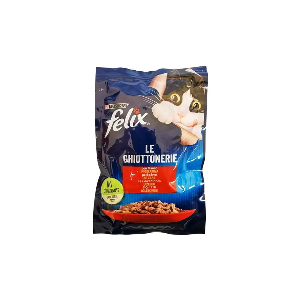 FELİX AGAIL GİJ BEEF POUCH 85GR