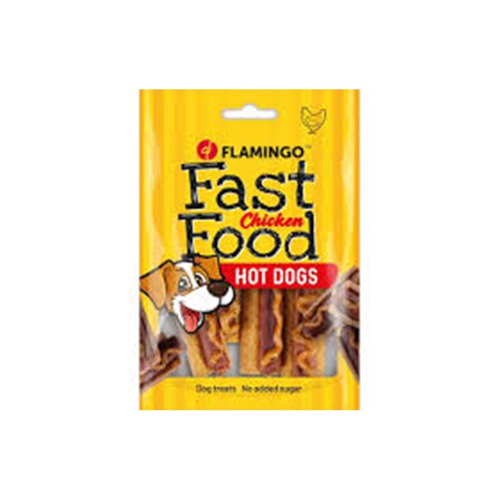 FLAMINGO FAST FOOD HOT DOGS 112G