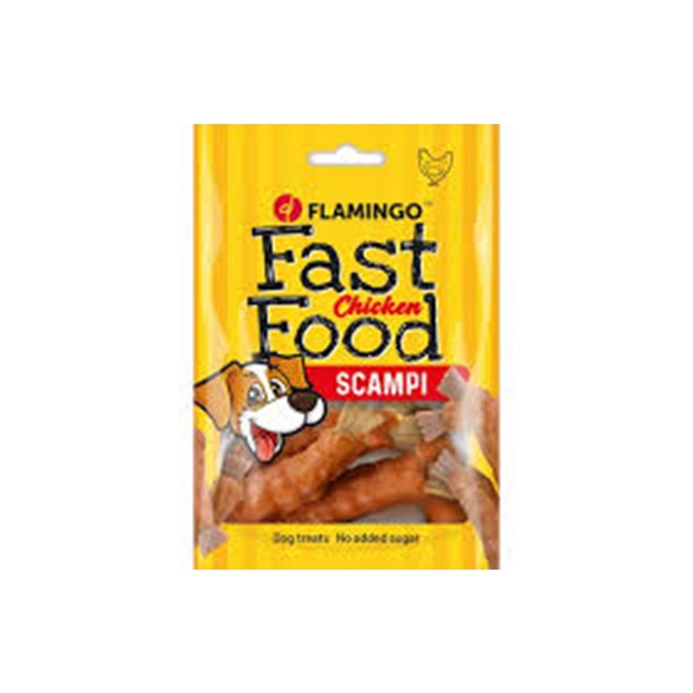 FLAMINGO FAST FOOD SCAMPI 120G