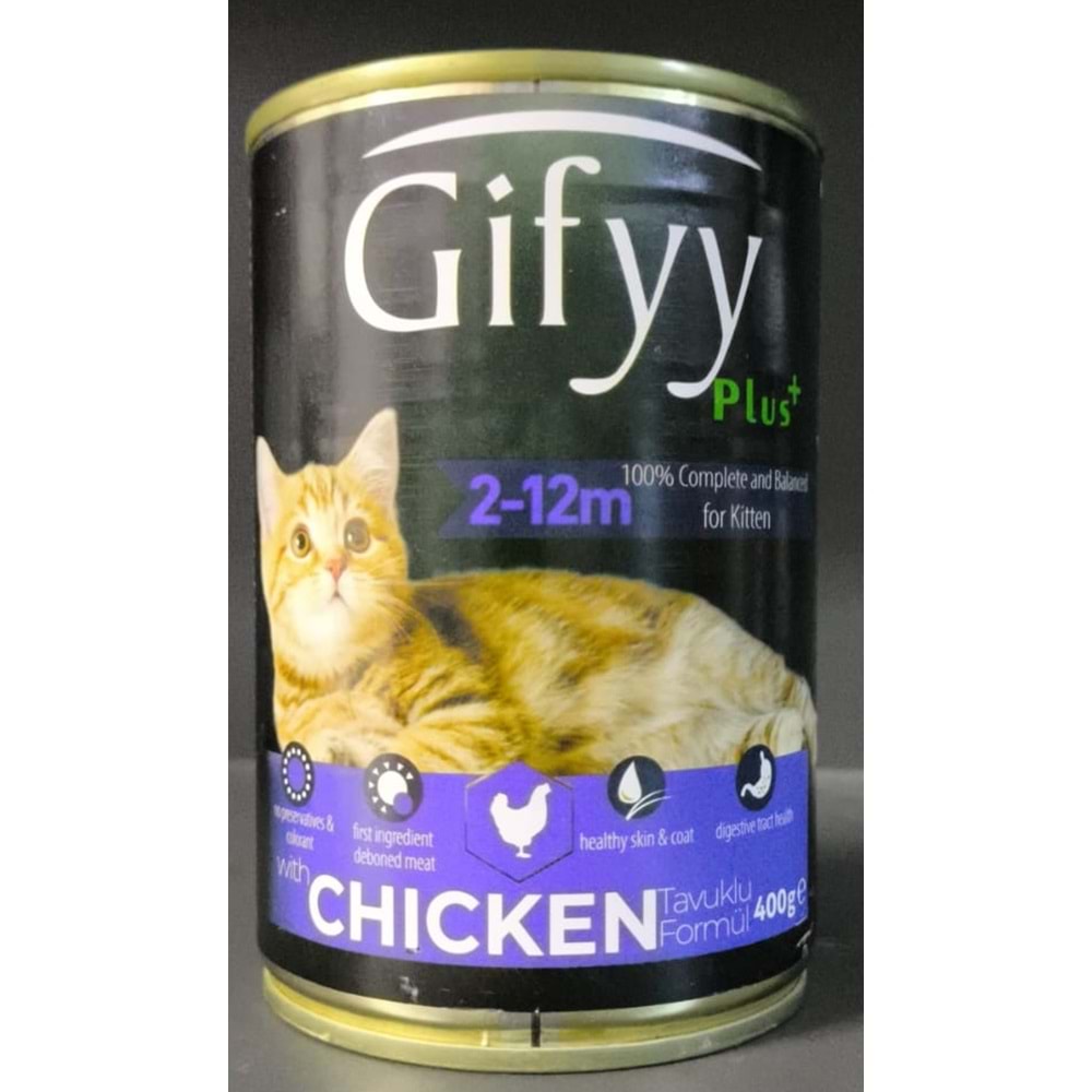 GİFFY CHİCKEN KİTTEN 400G