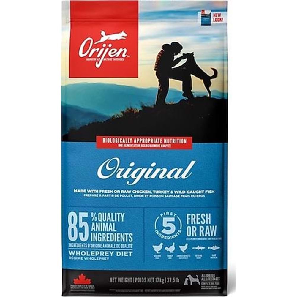 ORİJEN DOG FOOD ORİGİNAL 17KG