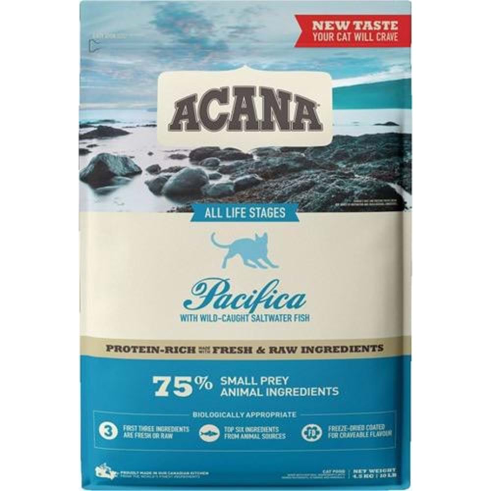 ACANA PACIFICA CAT FOOD 4.5KG