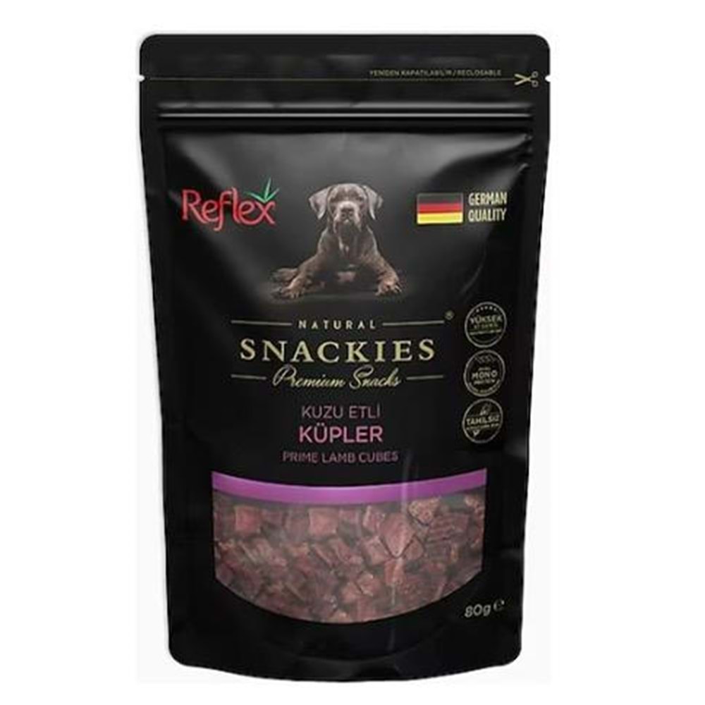 REFLEX SNACKIES KUZU ETLİ KÜPLER 170G