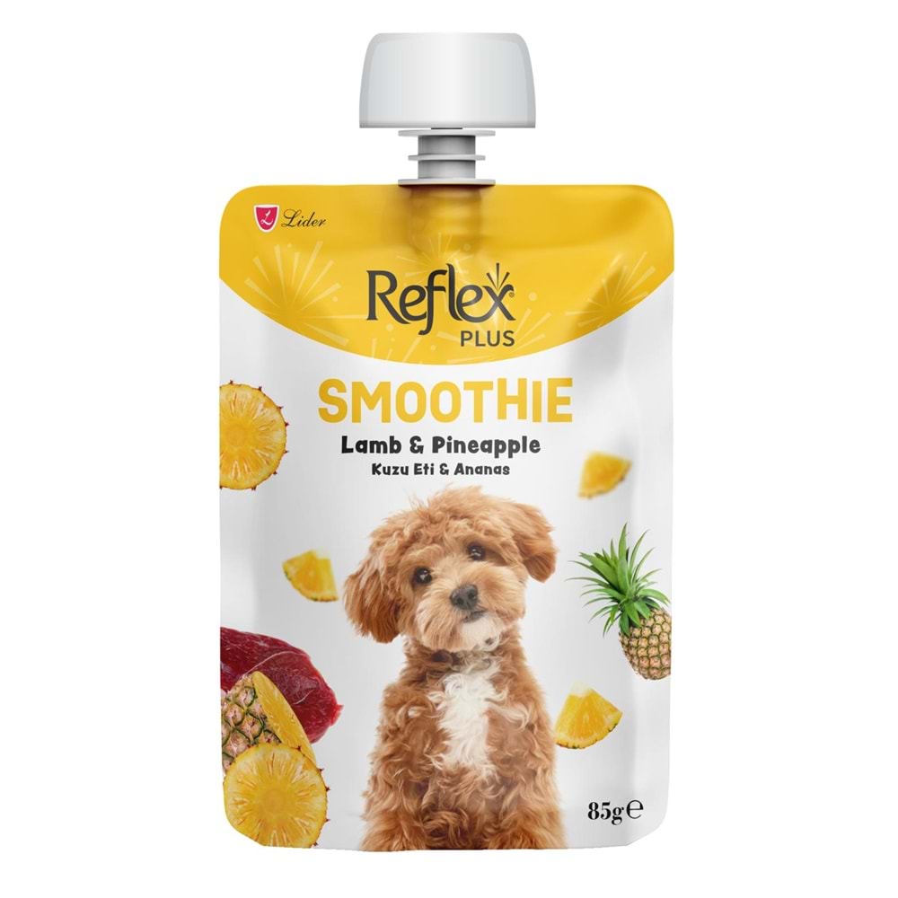 REFLEX PLUS SMOTHIE KUZU ETLİ ANANASLI 85G