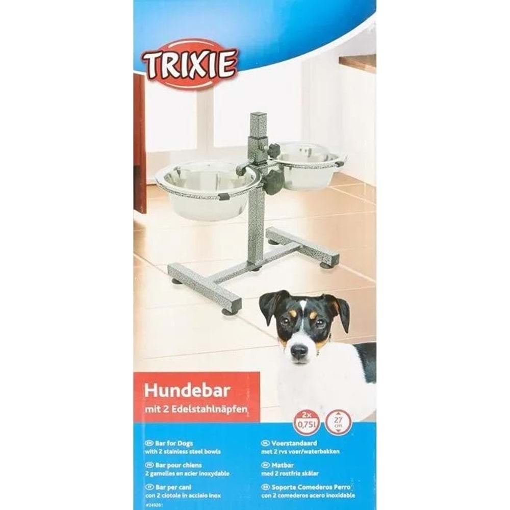 TRIXIE DOG BAR STAINLESS STEEL/METAL 2X075L 17CM