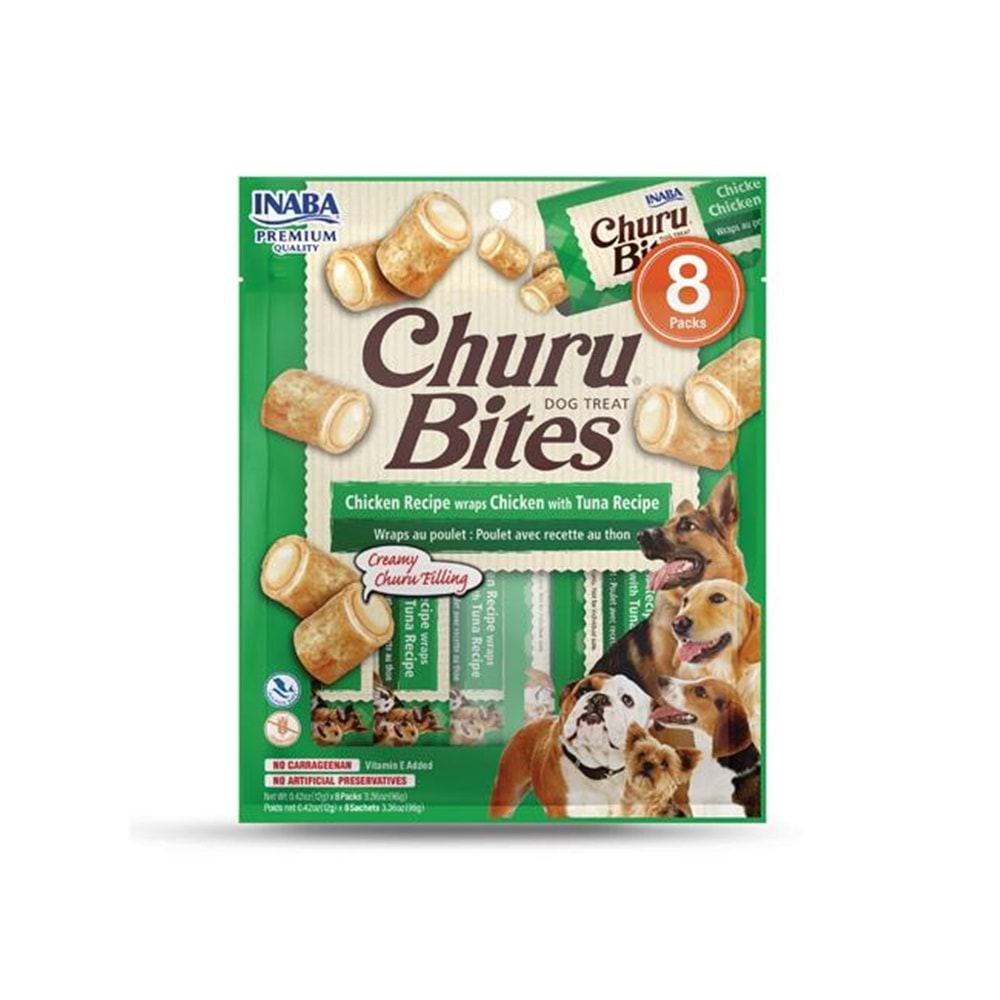 CHURU BİTES DOG 8PC