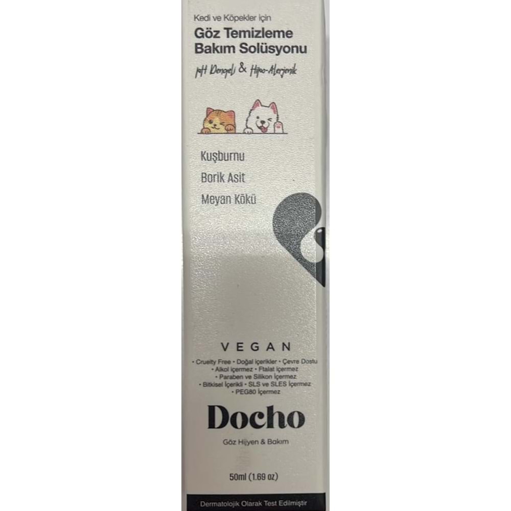 DOCHO GÖZ TEMİZLEME BAKIM SOLÜSYONU