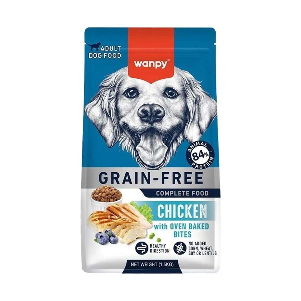 WANPY GRAİN FREE CHICKEN ADULT DOG 1.5KG