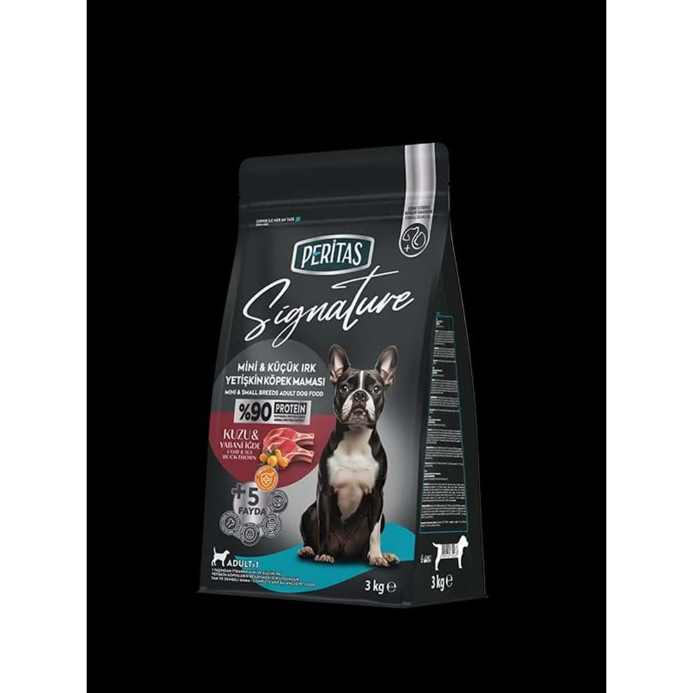 PERITAS SIGNATURE MINI&SMALL ADULT LAMB 3KG