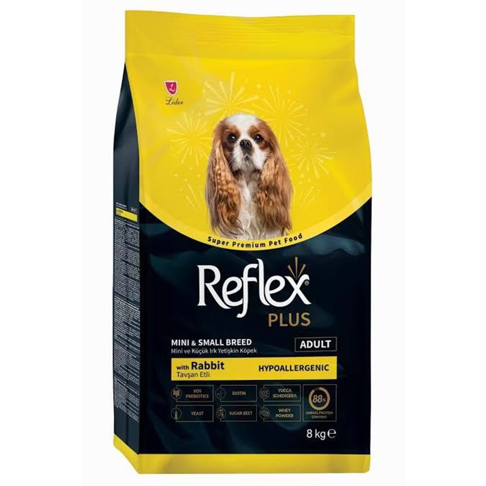 REFLEX PLUS MINI ADULT TAVŞAN HYPOALLERGENIC 8KG