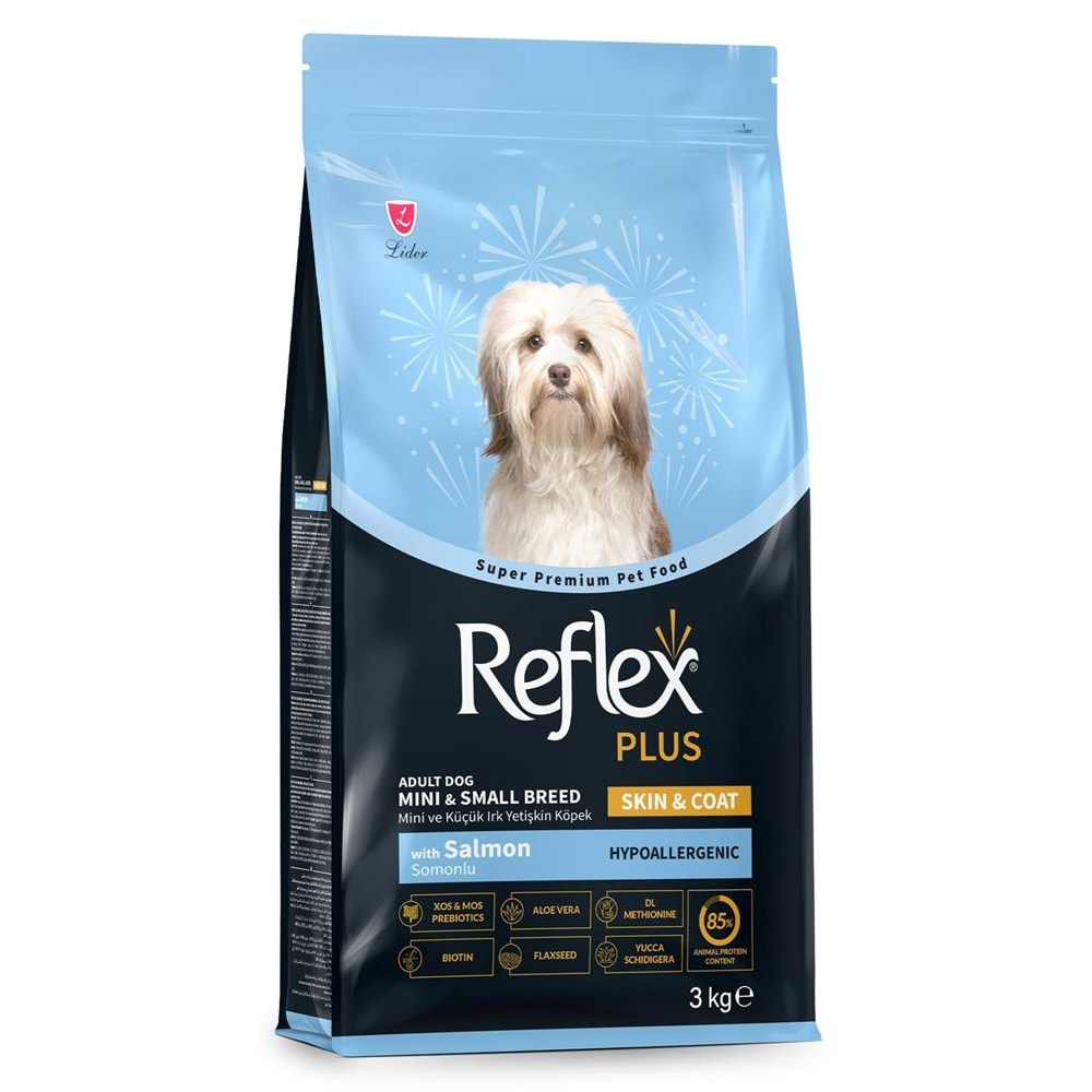 REFLEX PLUS MINI-SMALL SKIN&COAT SALMON 3KG