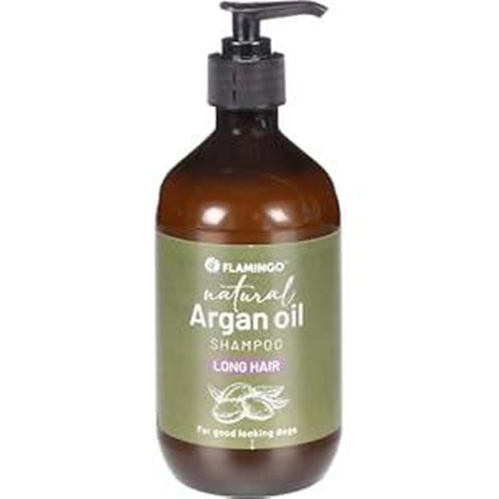 FLAMINGO ARGAN OIL LONG HAIR SHAMPOO 500ML