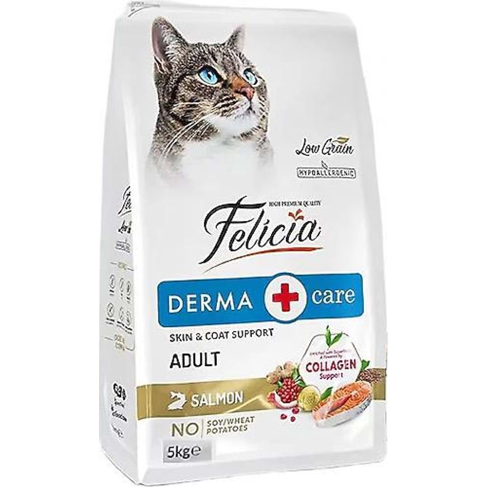 FELICIA CAT DERMA SALMON 5KG