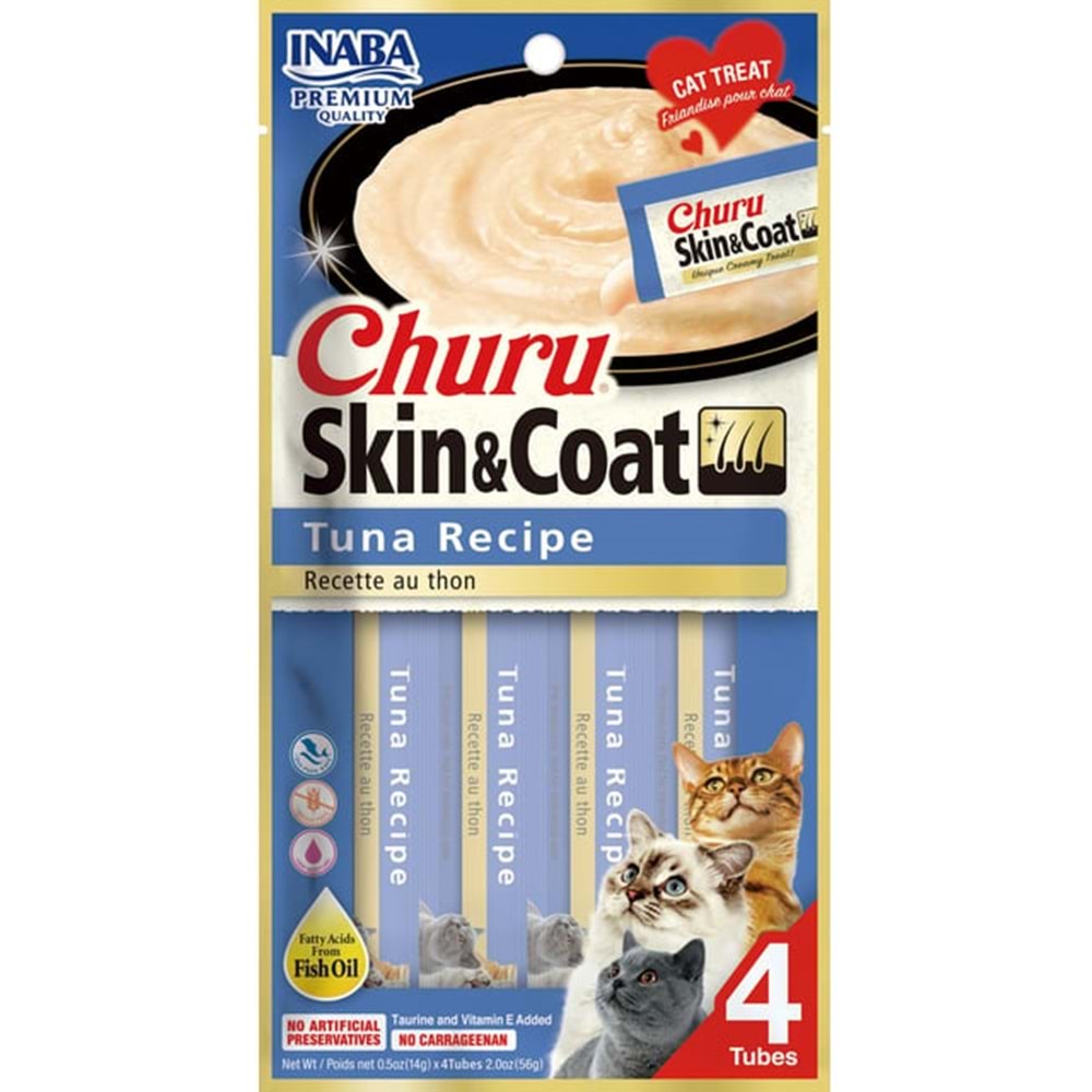 CHURU SKİN&COAT TUNA 4PACK