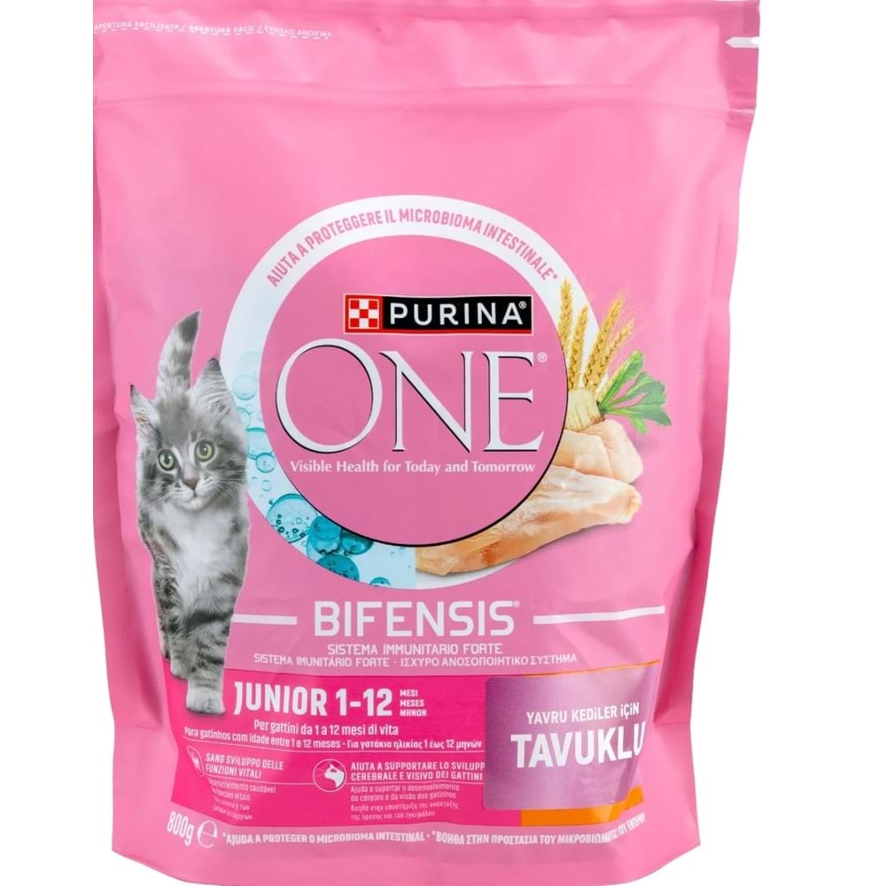 PURINA ONE JUNIOR CAT CHICKEN 800GR