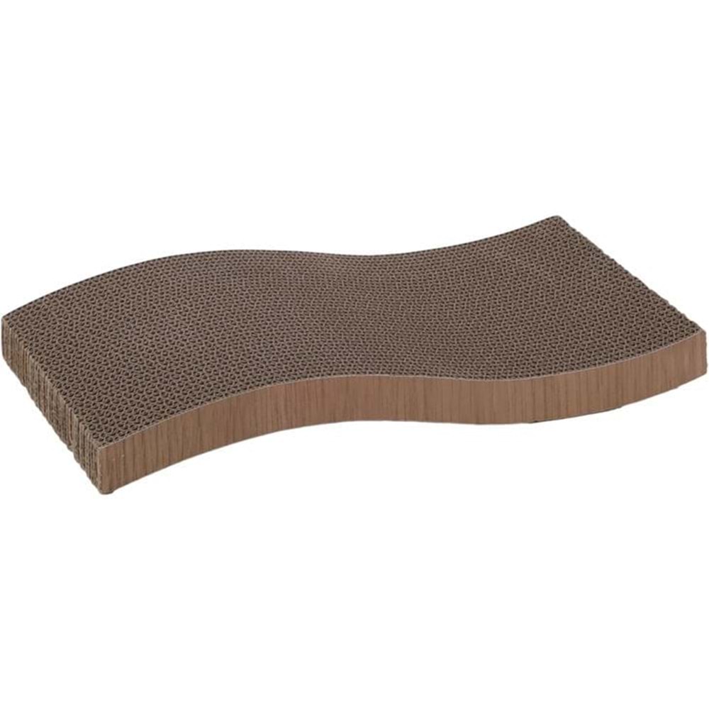 SCRATCHING CARDBOARD KWANO BROWN 47X25X5,5