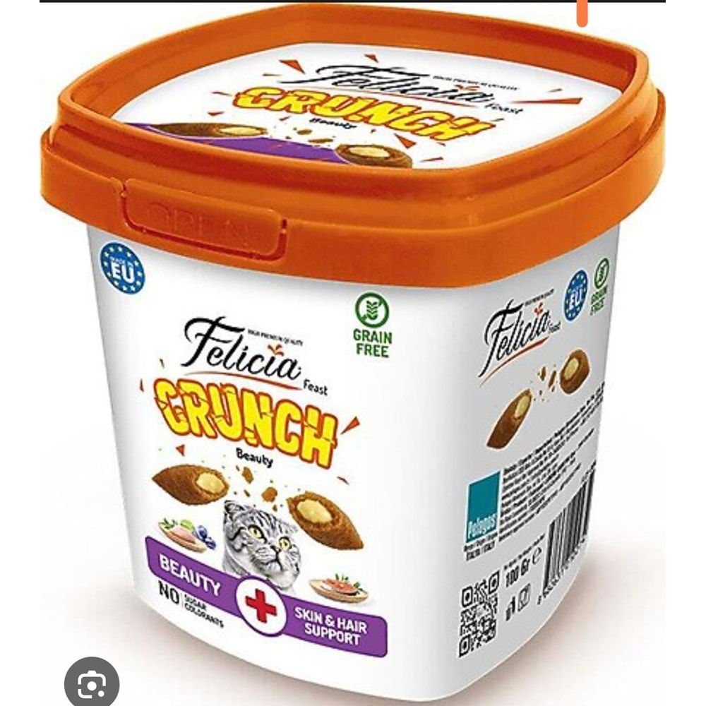 FELİCİA BEAUTY CAT CRUNCH TREATS 100G