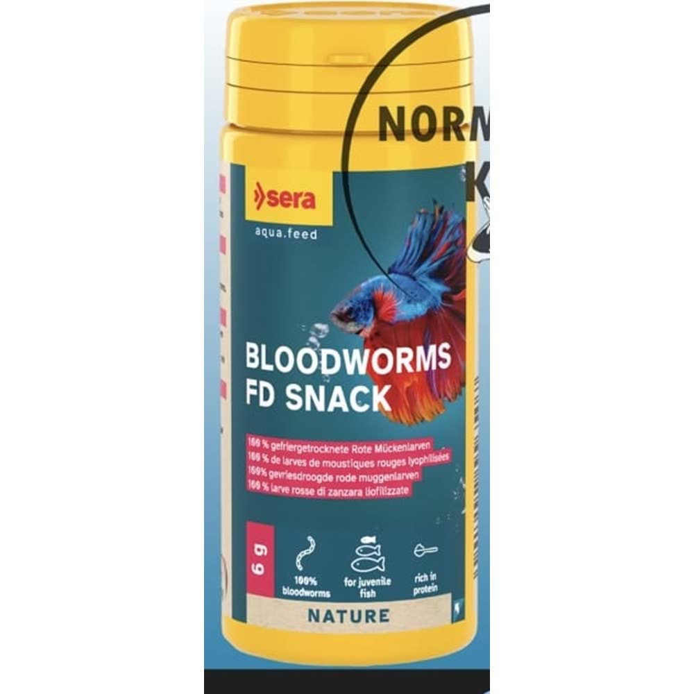 SERA BLODWORMS FD SNACK 50ML