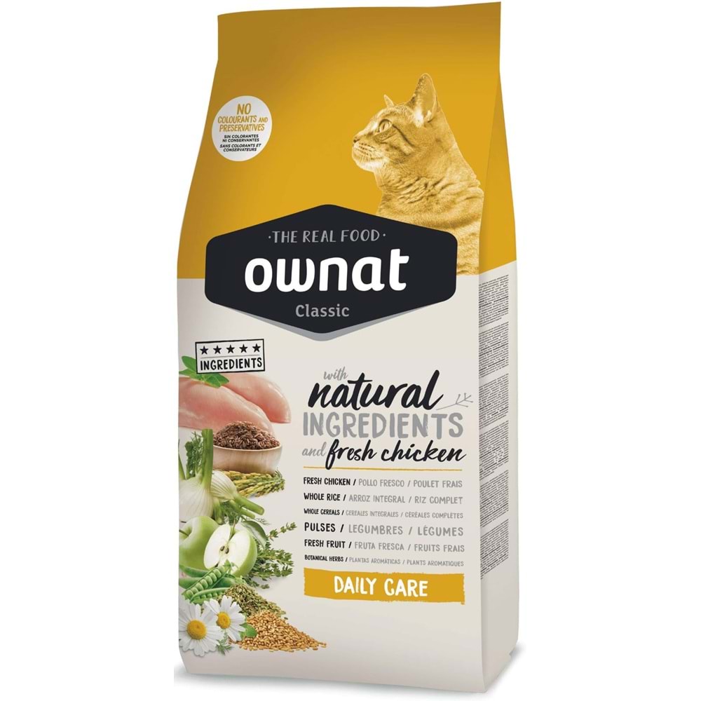 OWNAT CLASSIC DAILY CARE CAT 4KG