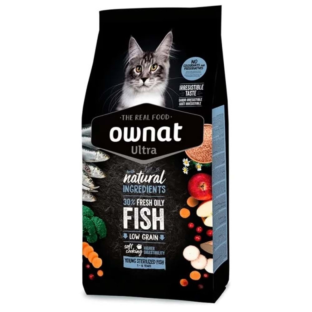 OWNAT ULTRA YOUNG STERLISED FISH 3KG