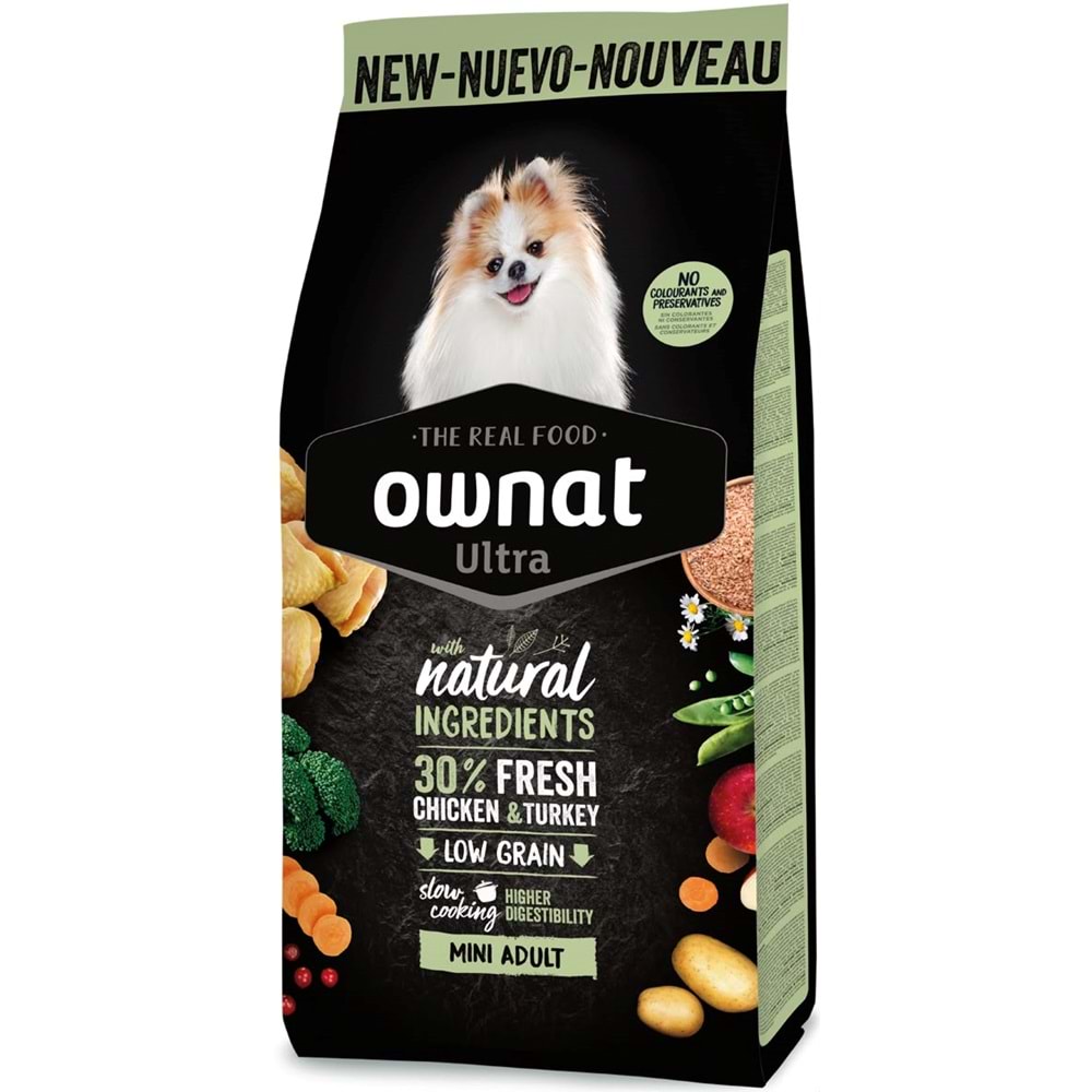 OWNAT ULTRA MINI ADULT DOG 3KG