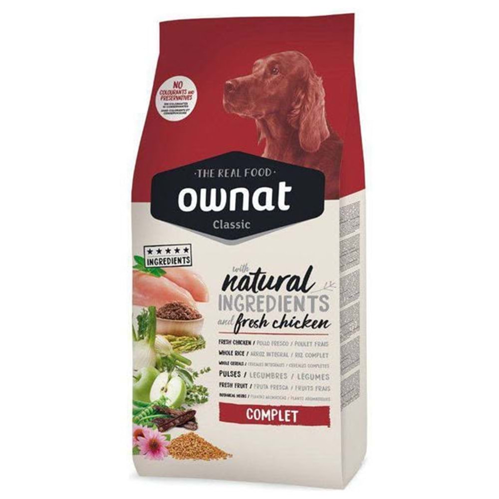 OWNAT CLASSIC COMPLE DOG 12KG