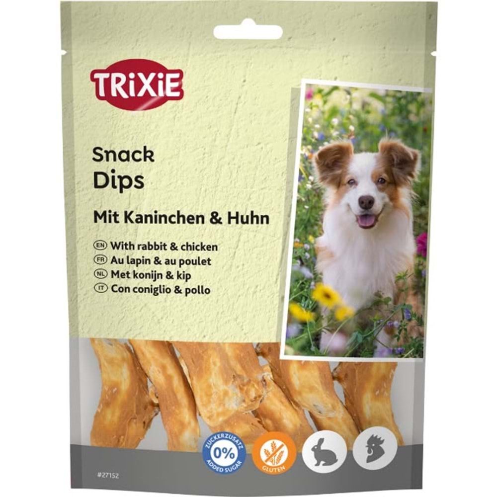 TRIXIE SNCAK DIPS WITH RABBIT&CHICKEN 120G