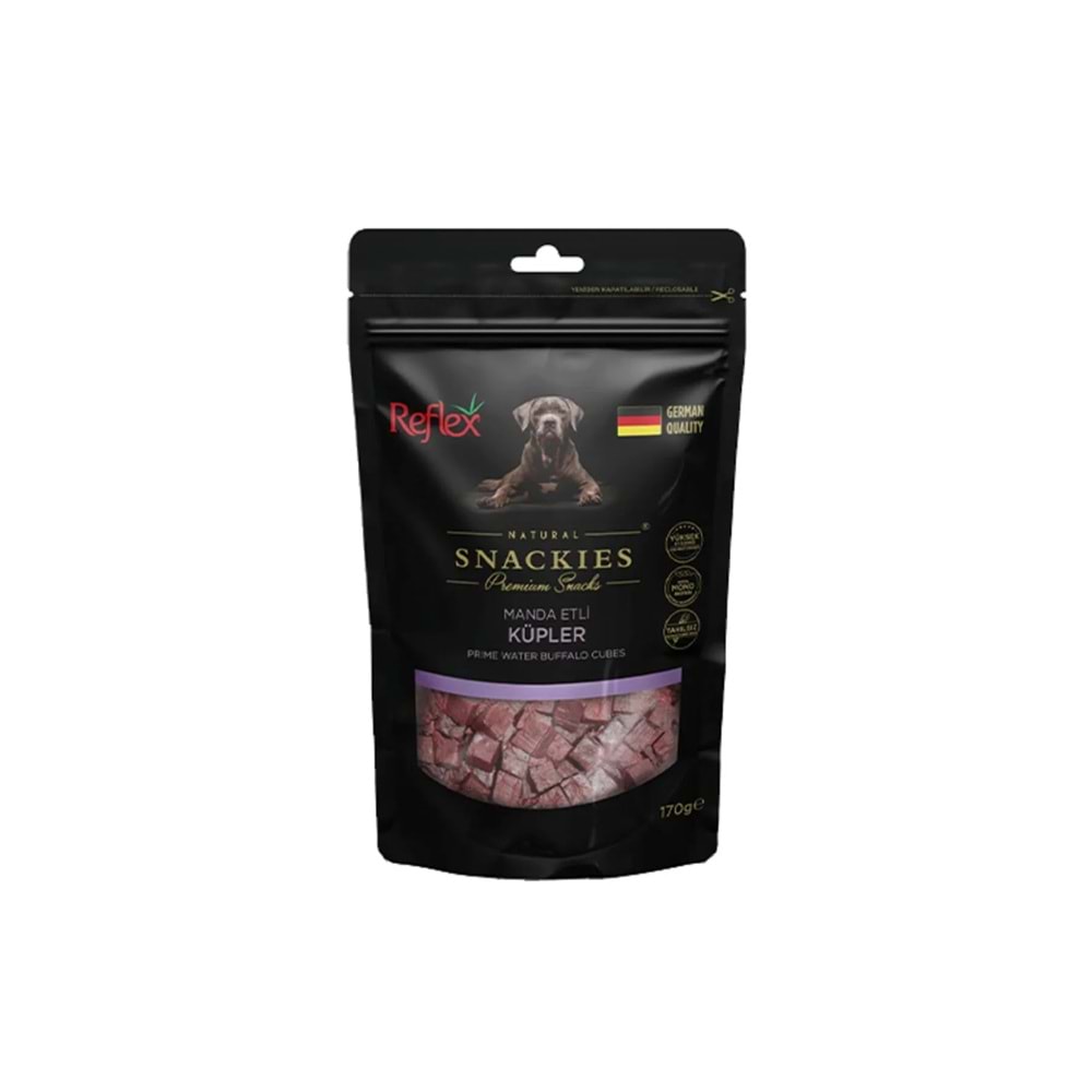 REFLEX SNACKIES MANDA ETLİ KÜPLER 170G