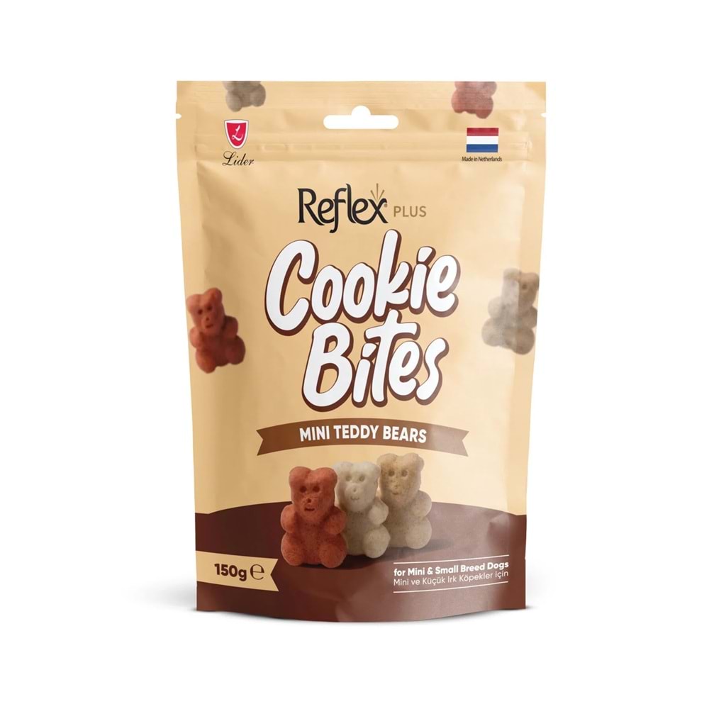 REFLEX COOKIE MINI TEDDY BEARS 150GR